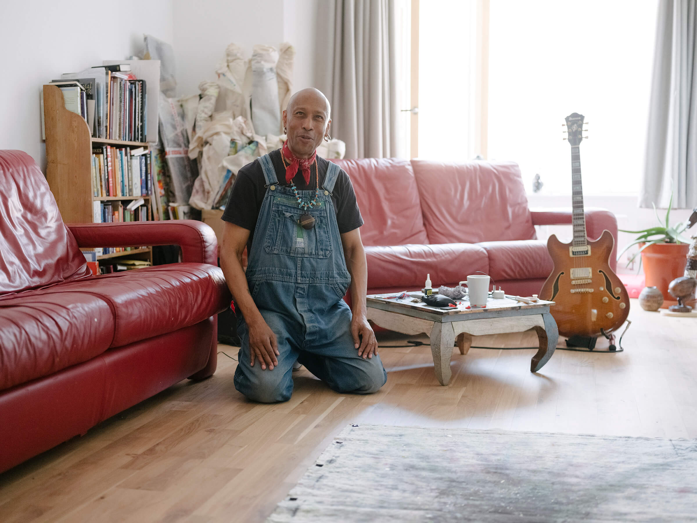 Resident in apartment at Appleby Blue, a photographic essay by Philipp Ebeling