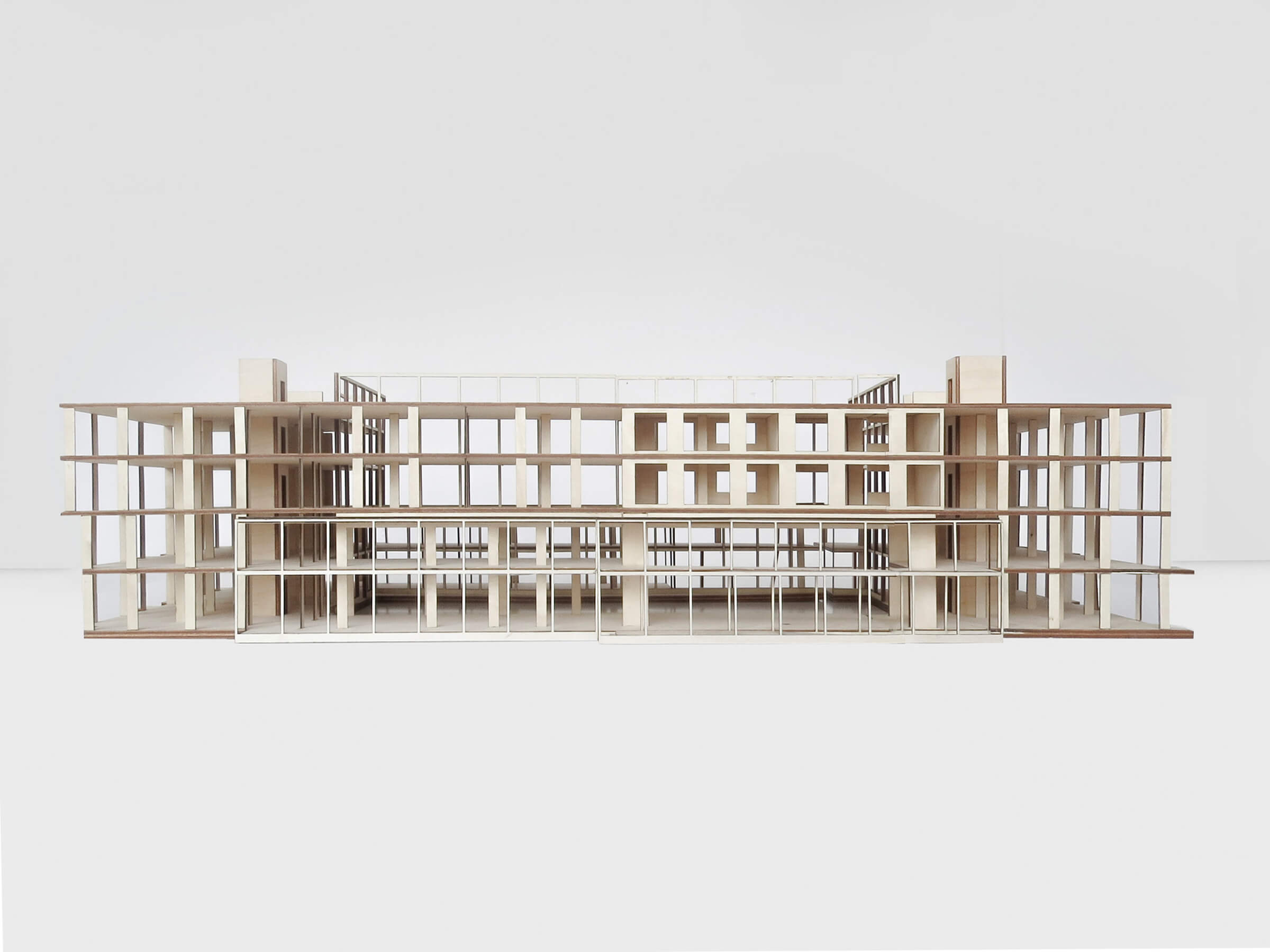 Structural model: view from South