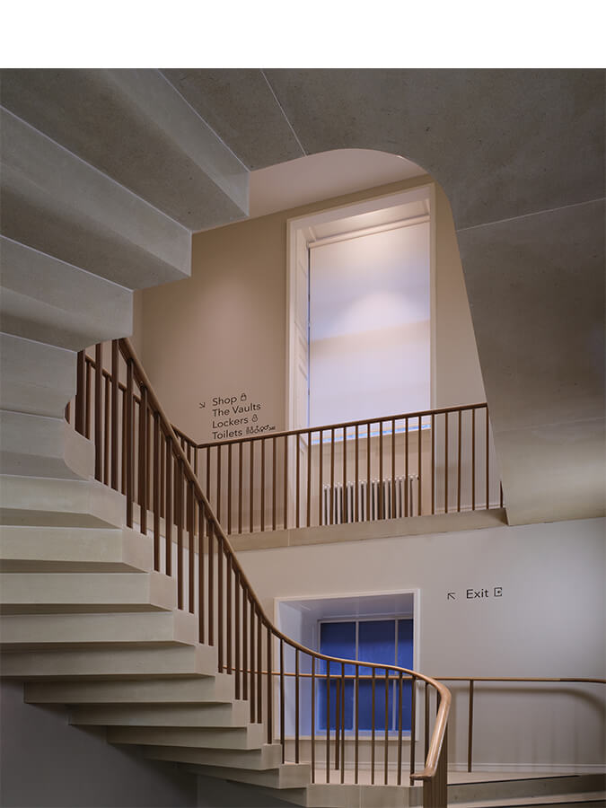 Members Stair. Photo: Philip Vile