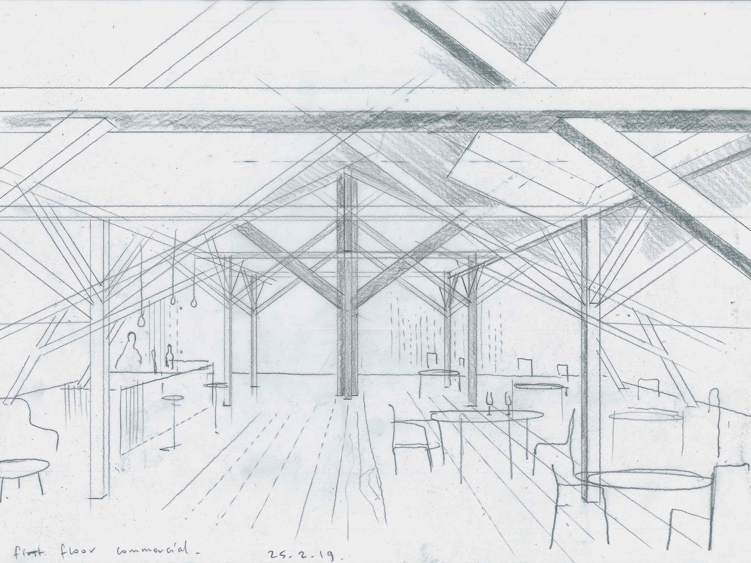Sketch of first floor