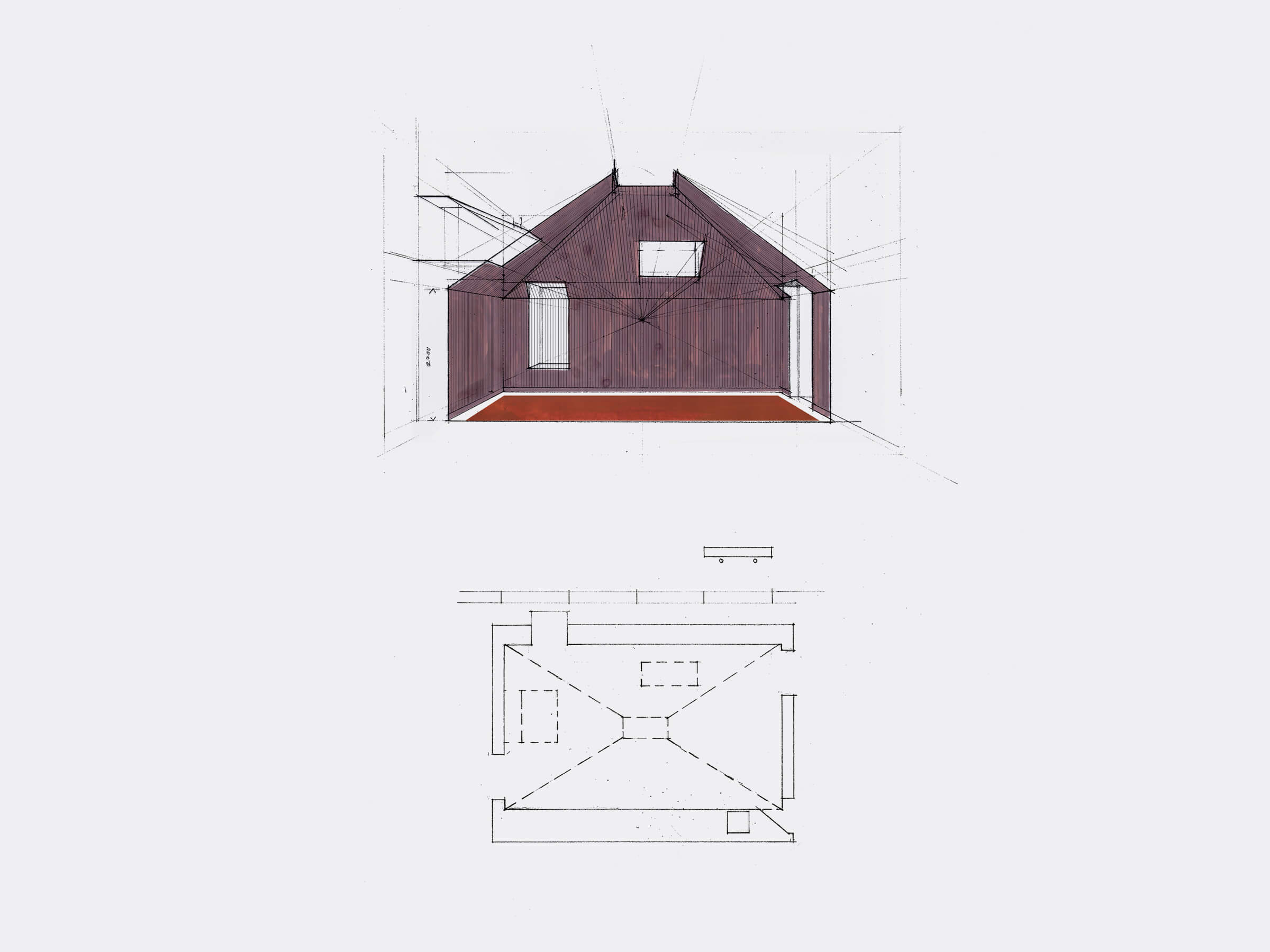 Sketch: meeting room colour study