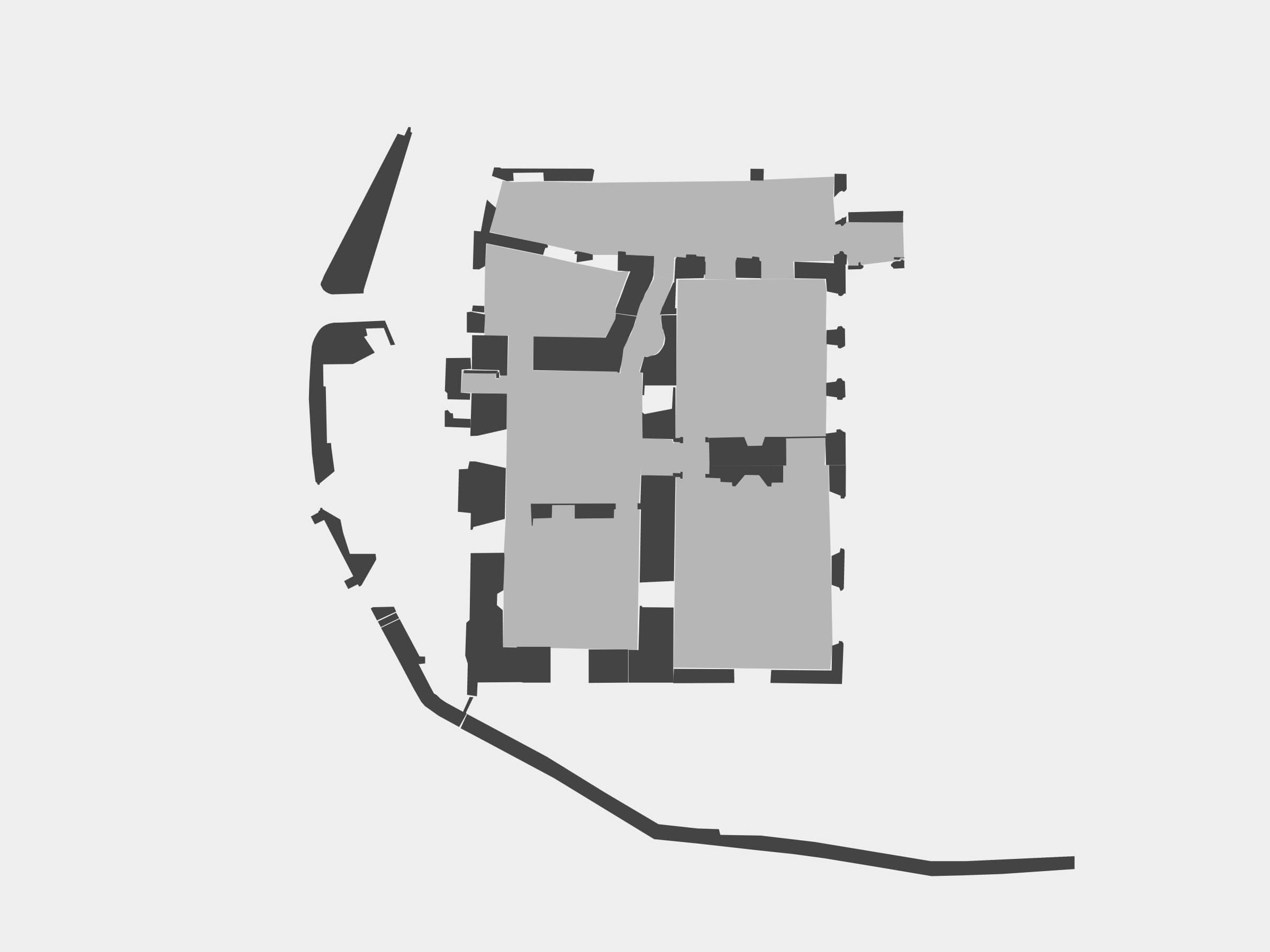 Evolution of the castle: 17th century
