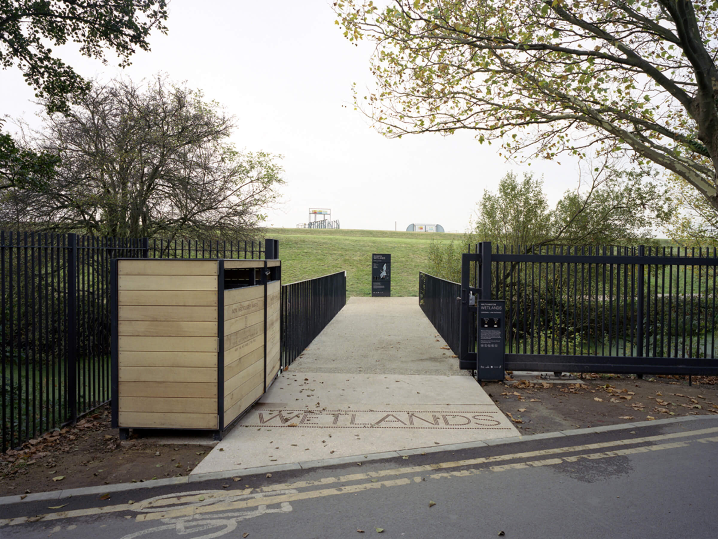 Entrance from Coppermill Lane
