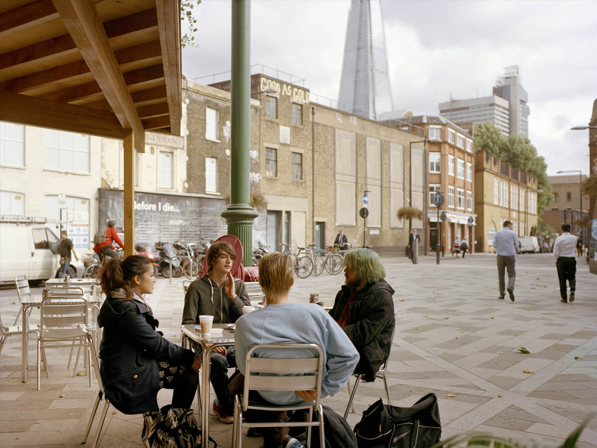 Bankside Urban Forest, Flat Iron Square