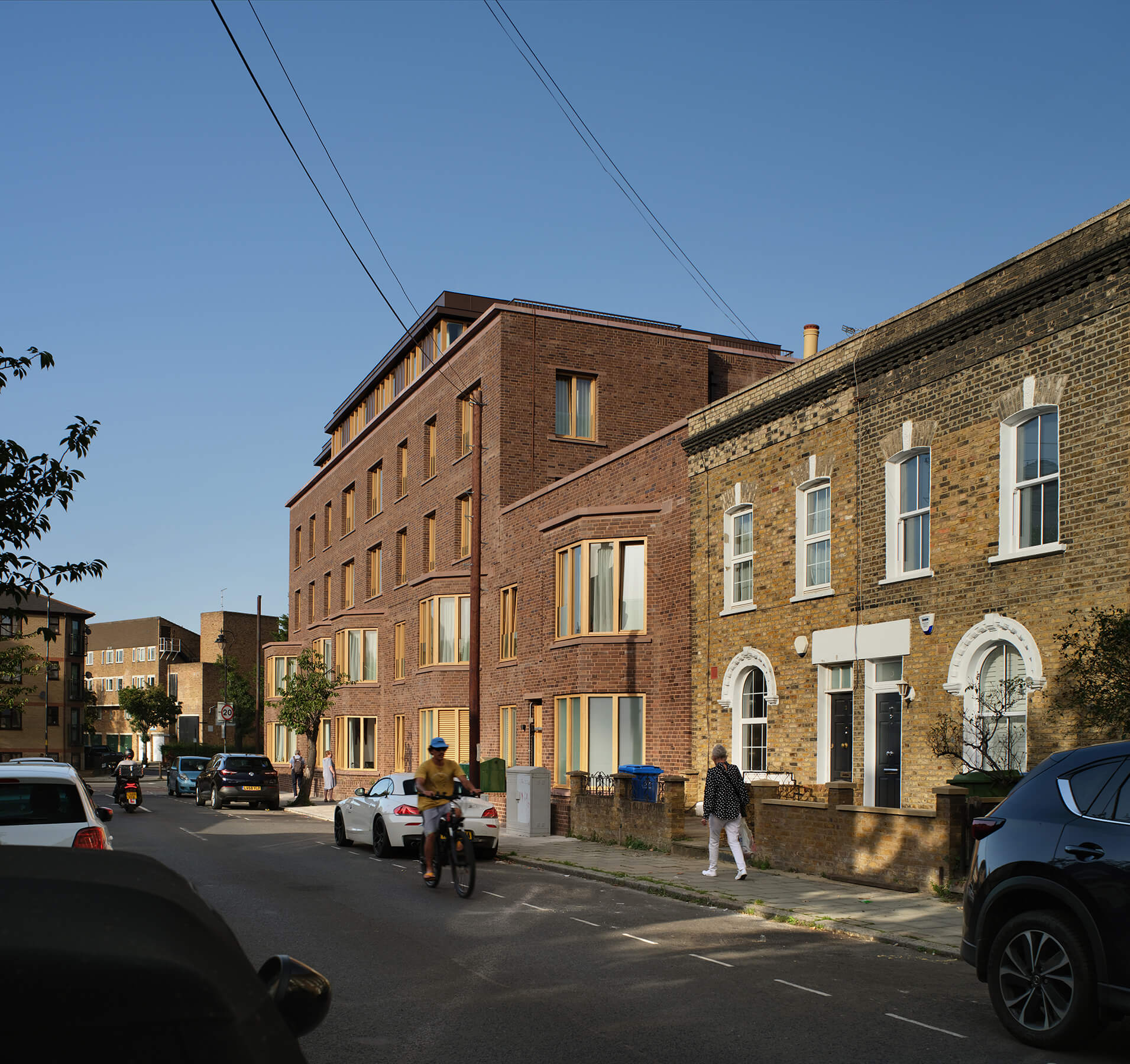 View from Reverdy Road. Photo: Philip Vile