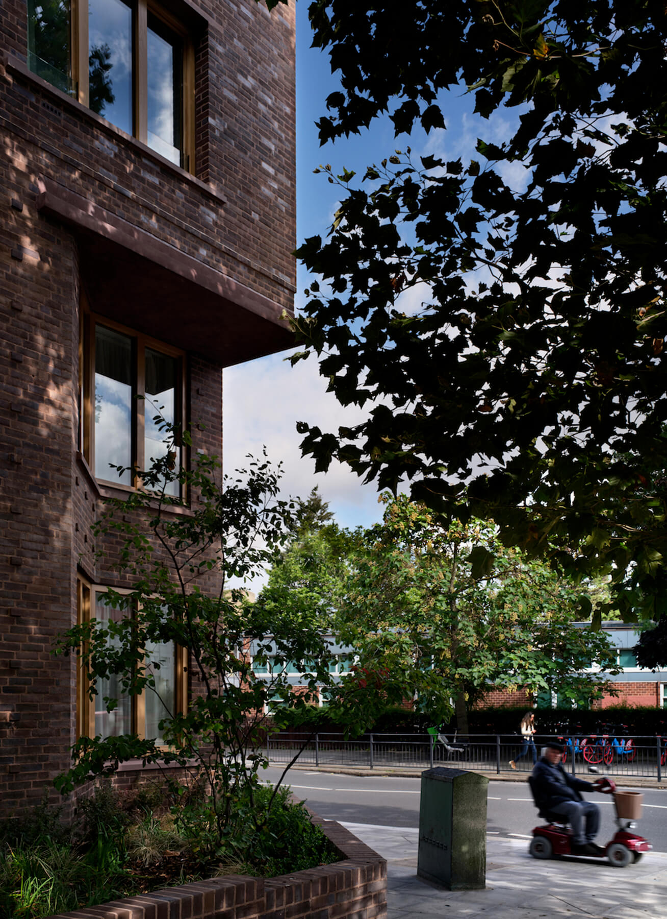 View from corner of Longley Street and Southwark Park Road. Photo: Philip Vile